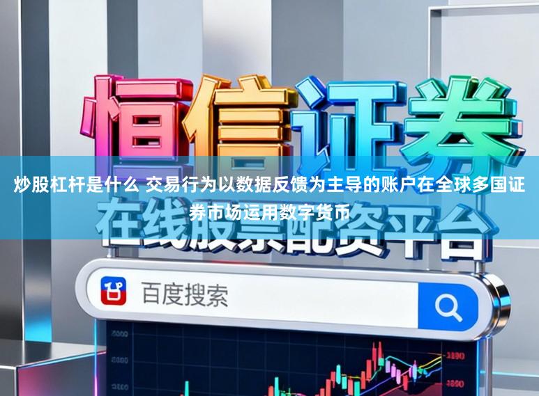 炒股杠杆是什么 交易行为以数据反馈为主导的账户在全球多国证券市场运用数字货币