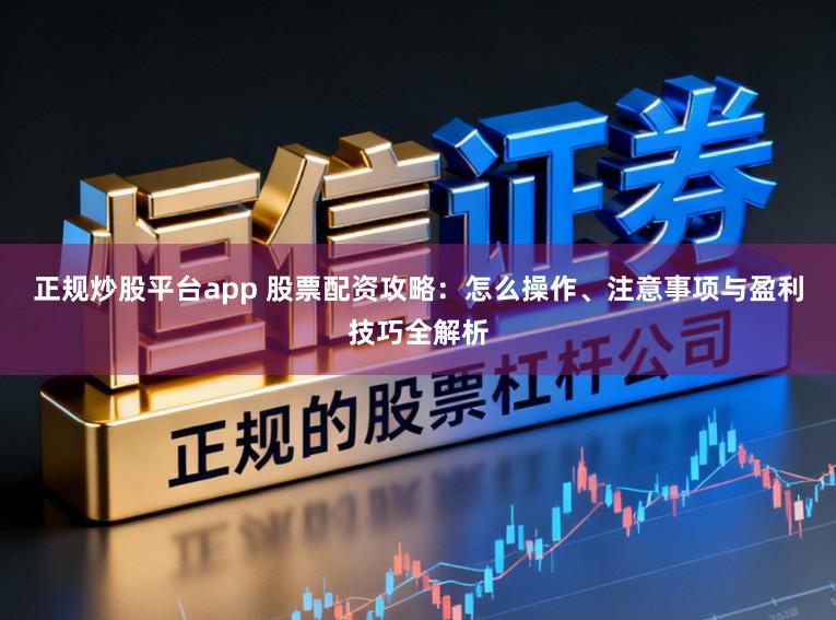 正规炒股平台app 股票配资攻略：怎么操作、注意事项与盈利技巧全解析